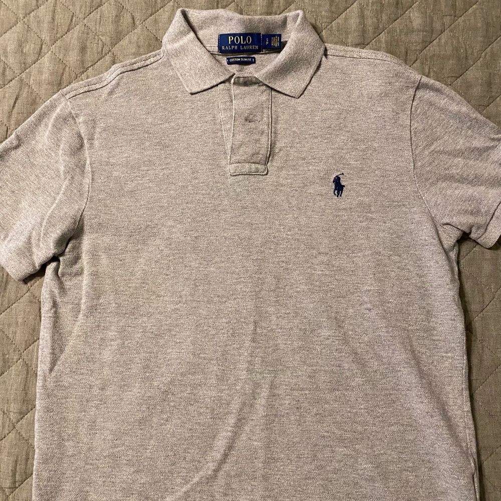 Men’s Ralph Lauren polo.